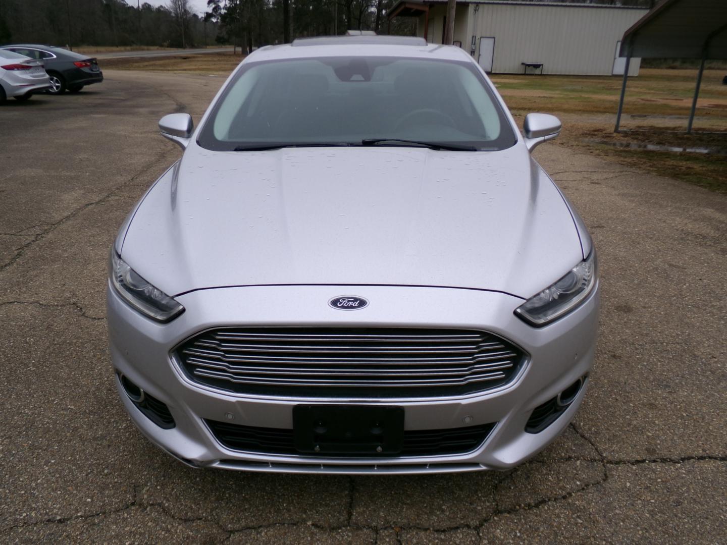 2013 Silver /Black Ford Fusion Titanium (3FA6P0K97DR) with an 2.0L L4 DOHC 16V engine, automatic transmission, located at 401 First NE, Bearden, AR, 71720, (870) 687-3414, 33.726528, -92.611519 - Photo#27